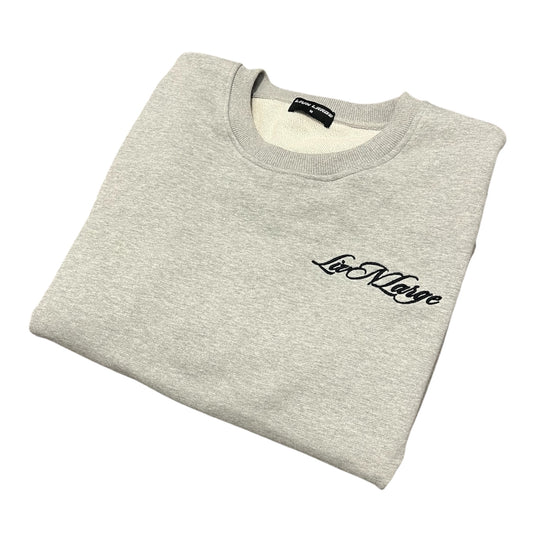 Omertà Gray Crew Neck
