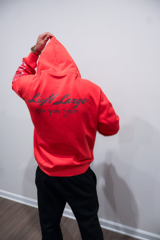 RED CHROME LIBERTY ZIPUP